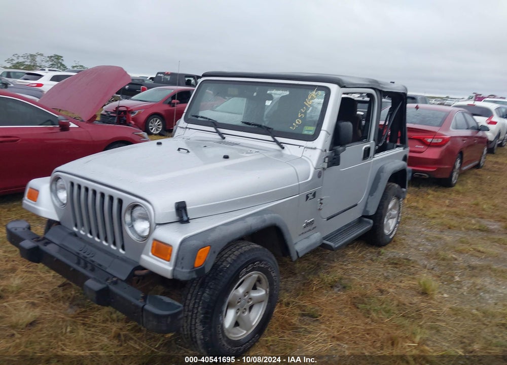 2004 ANGLER JEEP WR X VIN: 1J4FA39S04P767450