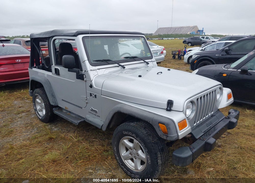 2004 ANGLER JEEP WR X VIN: 1J4FA39S04P767450