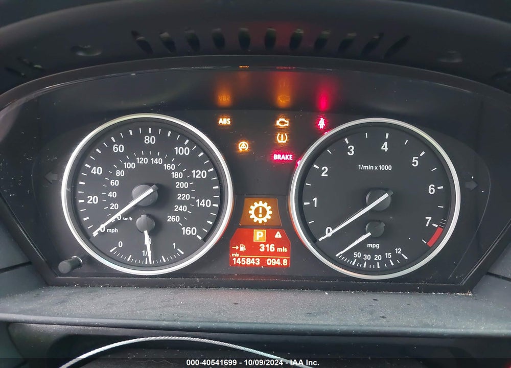 2009 BMW 528I VIN: WBANU53599C120225