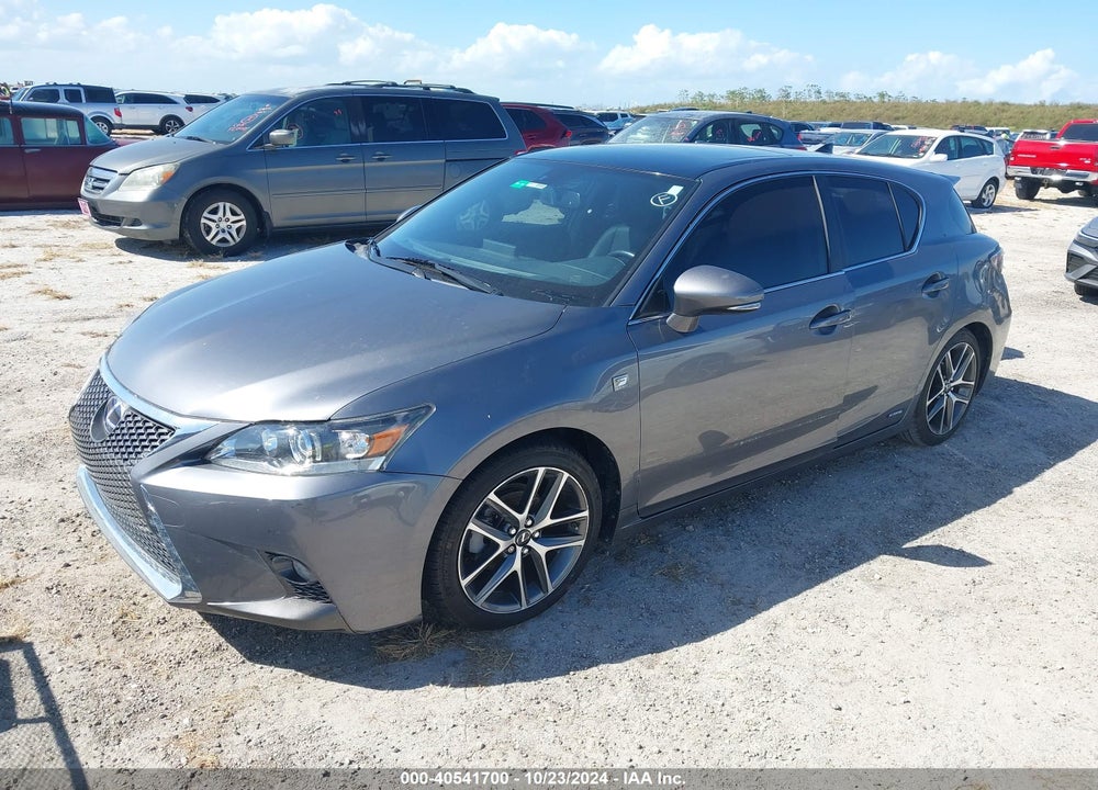 2016 LEXUS CT 200H VIN: JTHKD5BH6G2261286