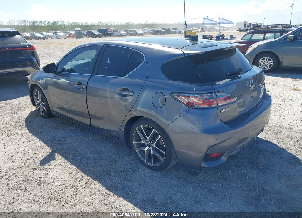 2016 LEXUS CT 200H VIN: JTHKD5BH6G2261286