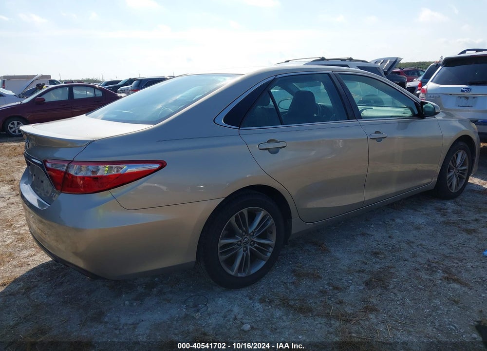 2016 TOYOTA CAMRY SE VIN: 4T1BF1FK9GU127558