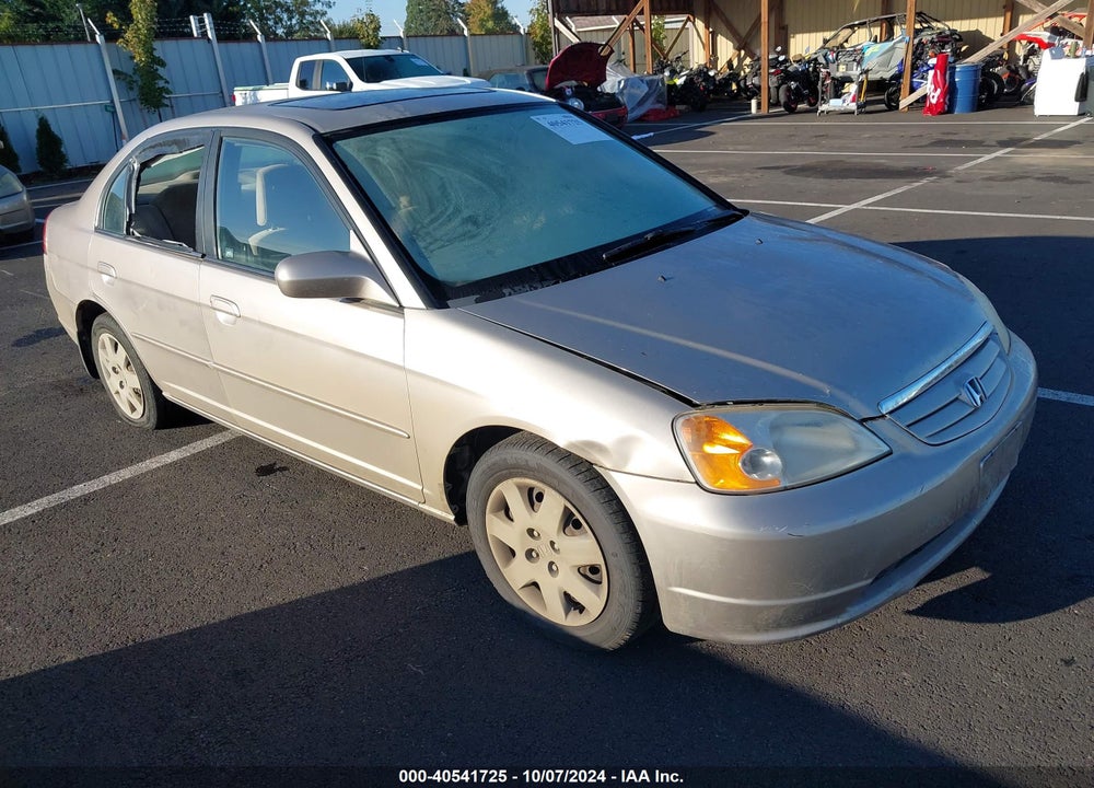 2001 HONDA CIVIC EX VIN: JHMES26721S000196