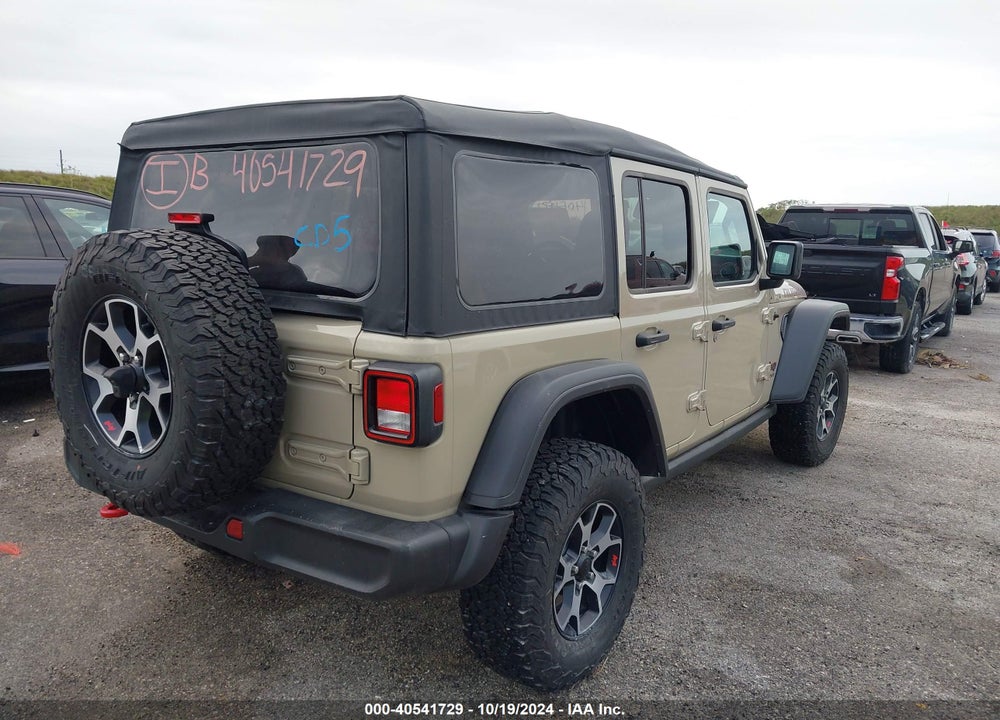 2022 ANGLER JEEP WR UNLIMITED RUBICON 4X4 VIN: 1C4HJXFN5NW235235