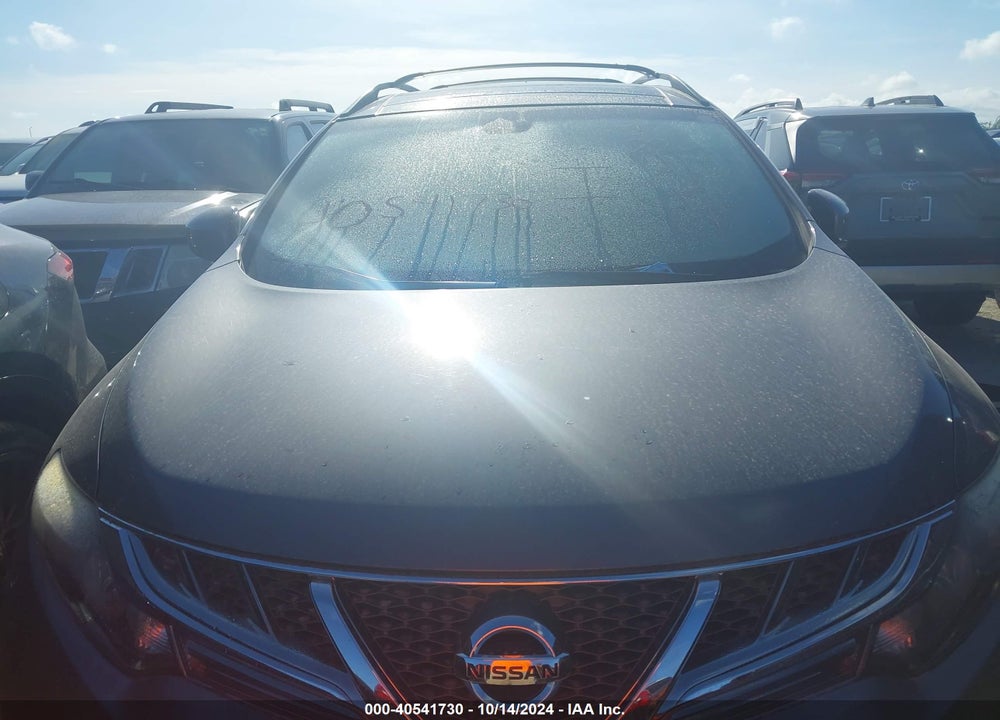 2013 NISSAN MURANO VIN: JN8AZ1MU1DW210384