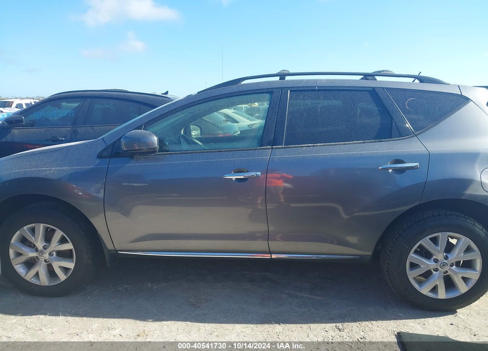 2013 NISSAN MURANO VIN: JN8AZ1MU1DW210384