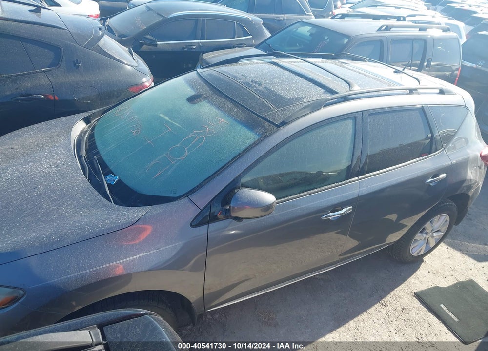 2013 NISSAN MURANO VIN: JN8AZ1MU1DW210384