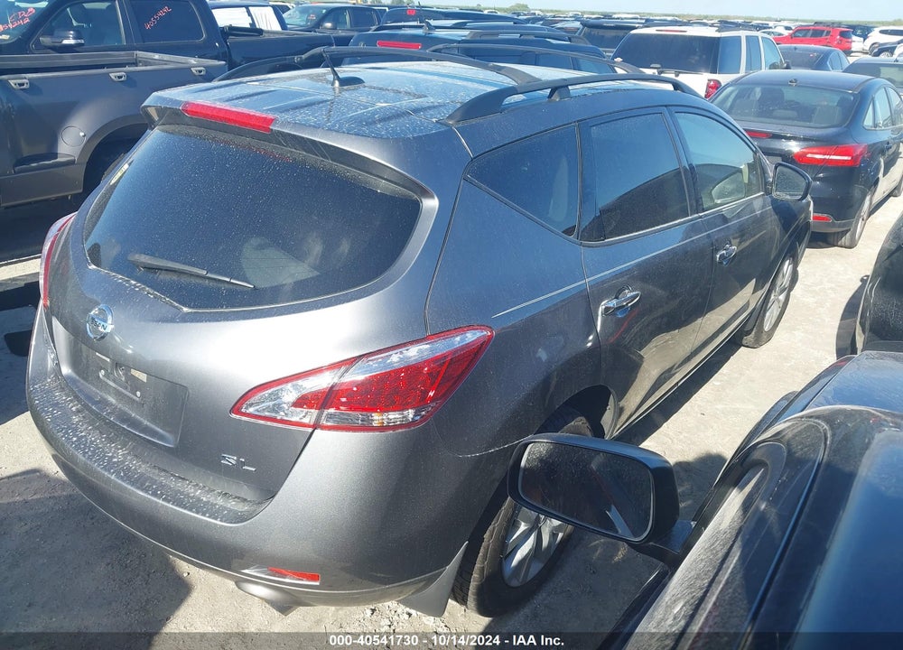 2013 NISSAN MURANO VIN: JN8AZ1MU1DW210384