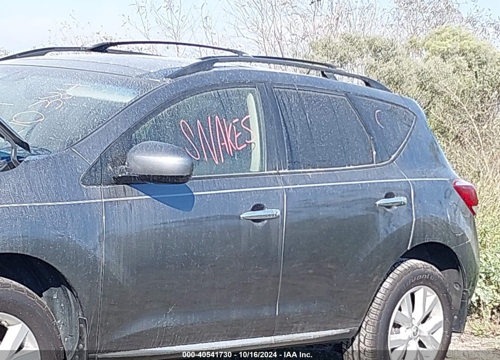 2013 NISSAN MURANO VIN: JN8AZ1MU1DW210384
