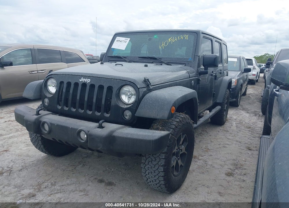 2016 JEEP WRANGLER UNLIMITED SPORT VIN: 1C4BJWDG4GL114897