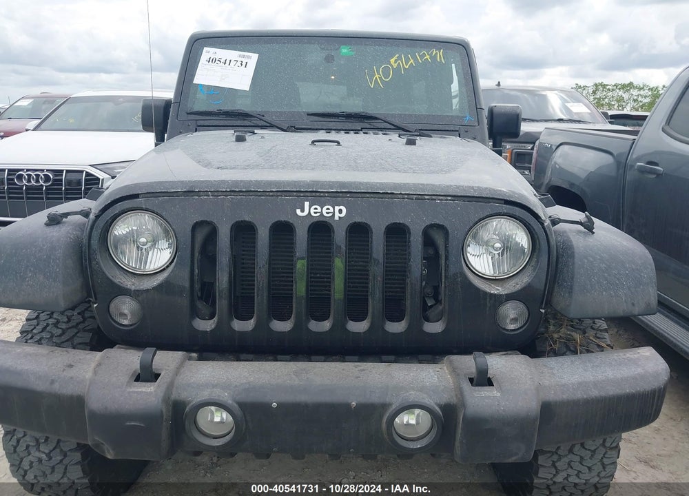 2016 JEEP WRANGLER UNLIMITED SPORT VIN: 1C4BJWDG4GL114897