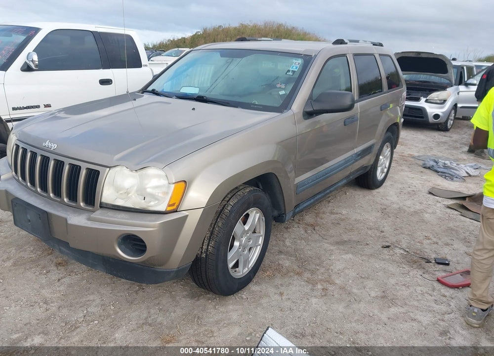 2005 JEEP GRAND CHEROKEE LAREDO VIN: 1J4GR48K85C653144