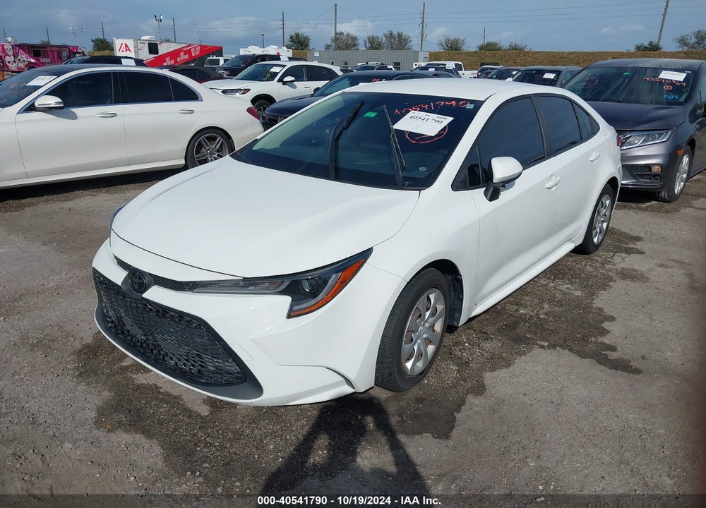 2021 TOYOTA COROLLA LE VIN: JTDEPMAE4MJ171921