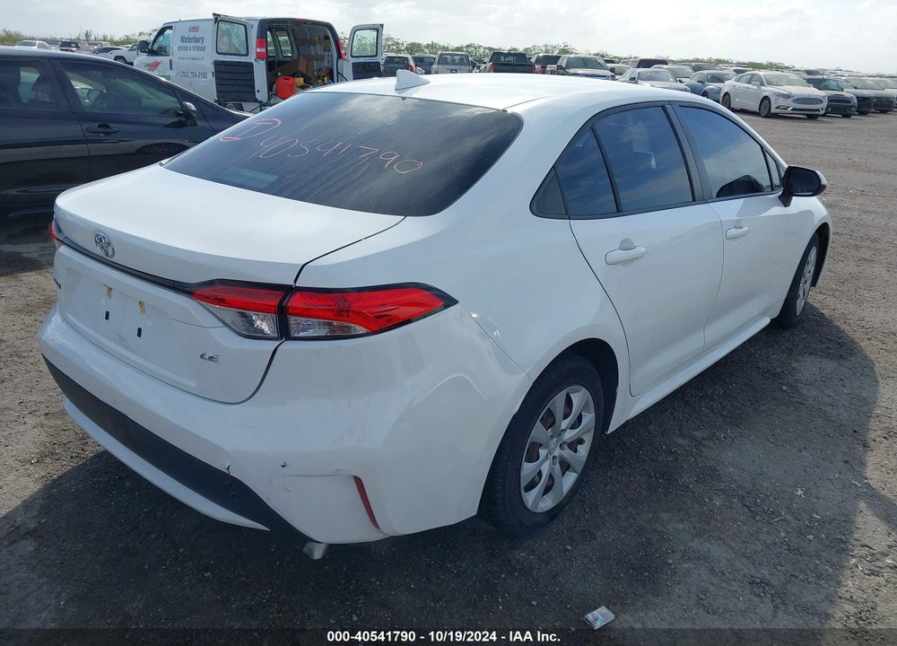 2021 TOYOTA COROLLA LE VIN: JTDEPMAE4MJ171921
