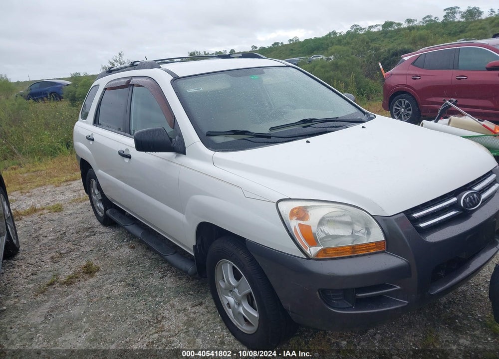 2008 KIA SPORTAGE LX VIN: KNDJF724687528043