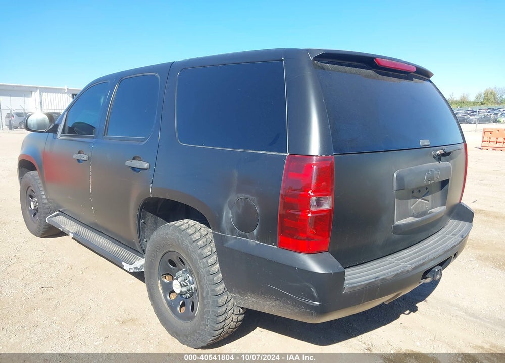 2009 CHEVROLET TAHOE COMMERCIAL FLEET VIN: 1GNFK13039R214132