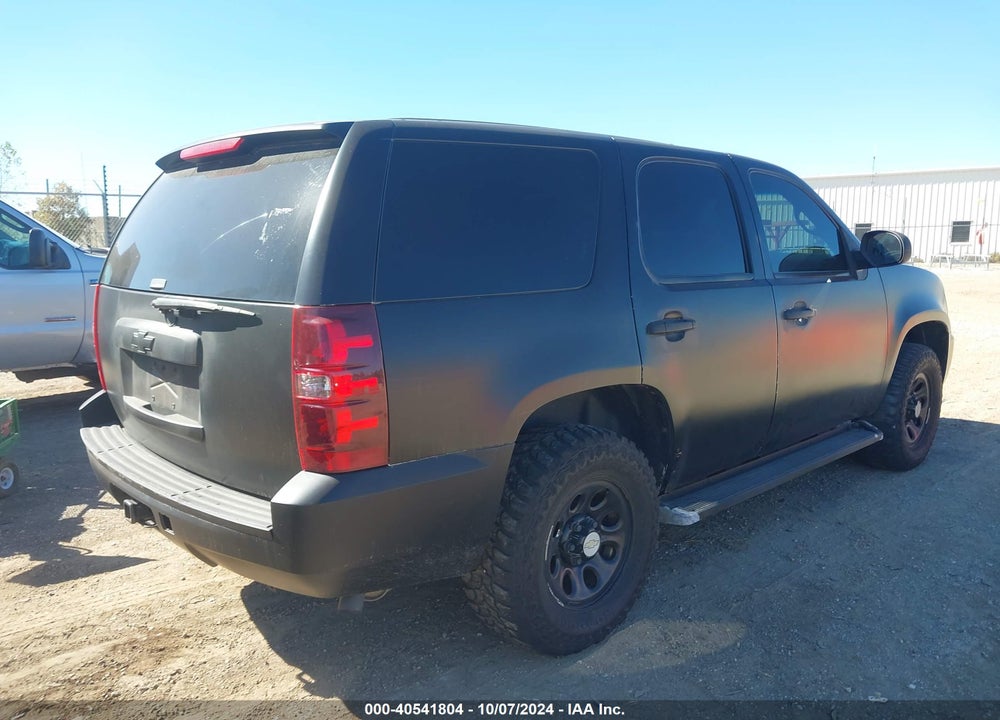 2009 CHEVROLET TAHOE COMMERCIAL FLEET VIN: 1GNFK13039R214132