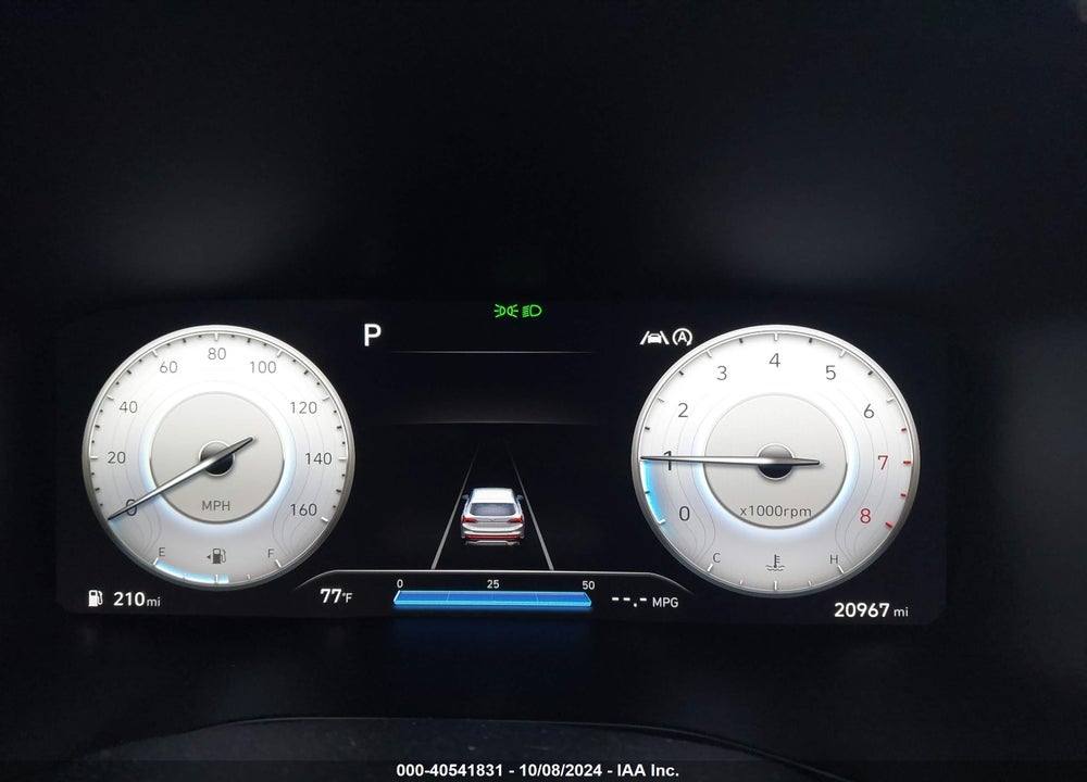 2022 HYUNDAI SANTA FE LIMITED VIN: 5NMS44ALXNH441980