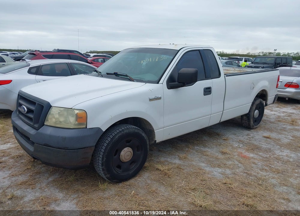 2005 FORD F-150 STX/XL/XLT VIN: 1FTRF12W85NB23889