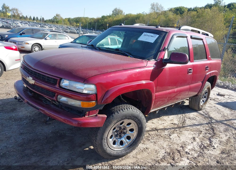 2005 CHEVROLET TAHOE Z71 VIN: 1GNEK13T45R189418