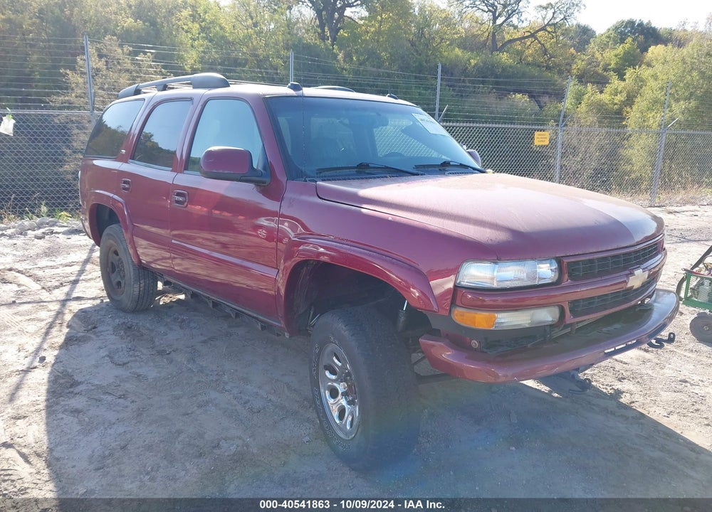 2005 CHEVROLET TAHOE Z71 VIN: 1GNEK13T45R189418
