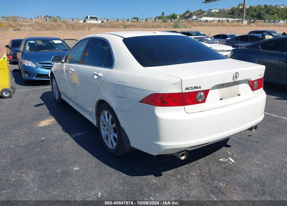 2007 ACURA TSX VIN: JH4CL96937C009538