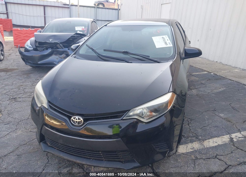 2016 TOYOTA COROLLA LE VIN: 5YFBURHE1GP491390