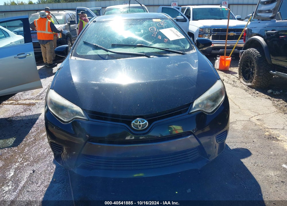 2016 TOYOTA COROLLA LE VIN: 5YFBURHE1GP491390