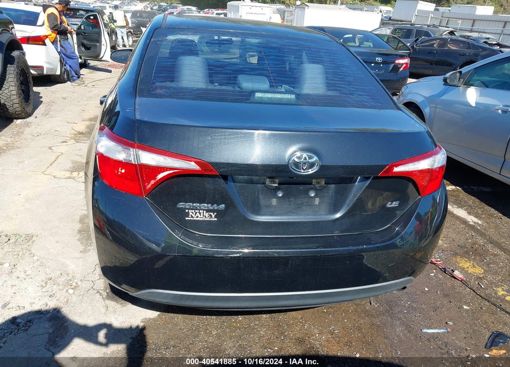 2016 TOYOTA COROLLA LE VIN: 5YFBURHE1GP491390
