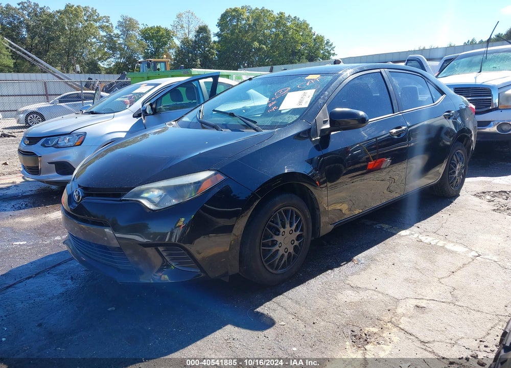 2016 TOYOTA COROLLA LE VIN: 5YFBURHE1GP491390
