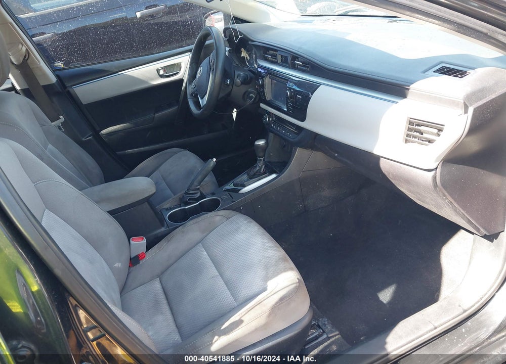 2016 TOYOTA COROLLA LE VIN: 5YFBURHE1GP491390