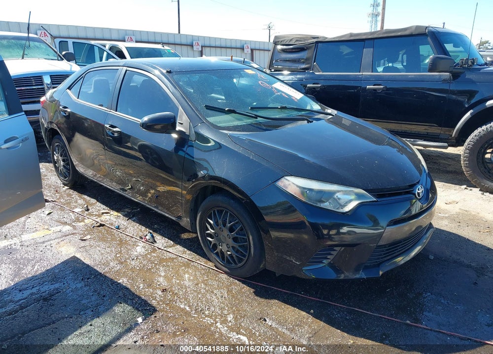 2016 TOYOTA COROLLA LE VIN: 5YFBURHE1GP491390