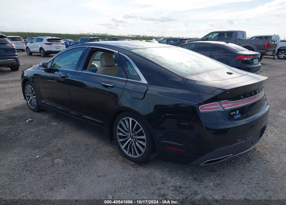 2020 LINCOLN MKZ STANDARD VIN: 3LN6L5A95LR609595