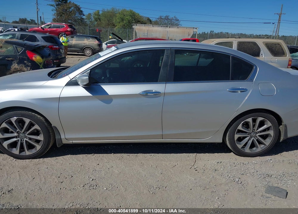 2014 HONDA ACCORD SPORT VIN: 1HGCR2F52EA277253