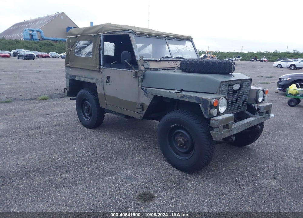 1976 LAND ROVER SERIES III VIN: 95401616A