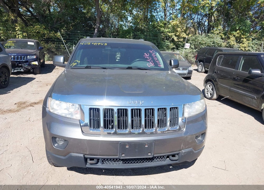 2012 JEEP GRAND CHEROKEE LAREDO VIN: 1C4RJFAG2CC349599