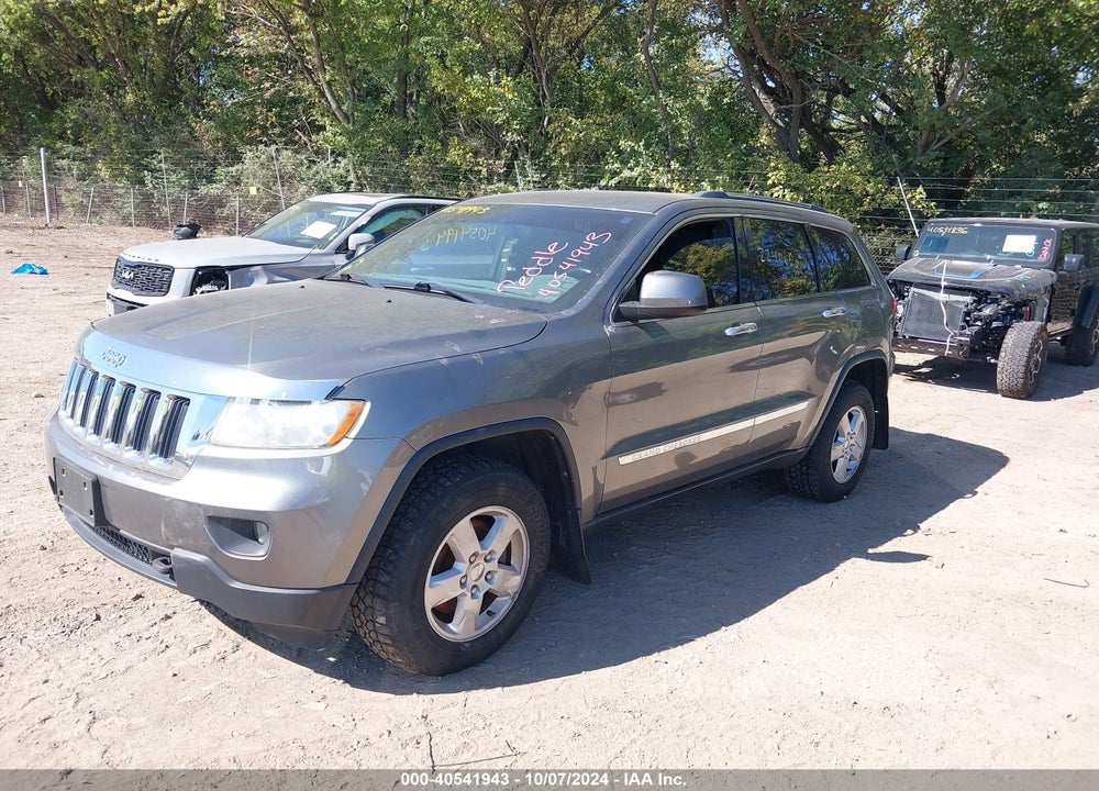 2012 JEEP GRAND CHEROKEE LAREDO VIN: 1C4RJFAG2CC349599