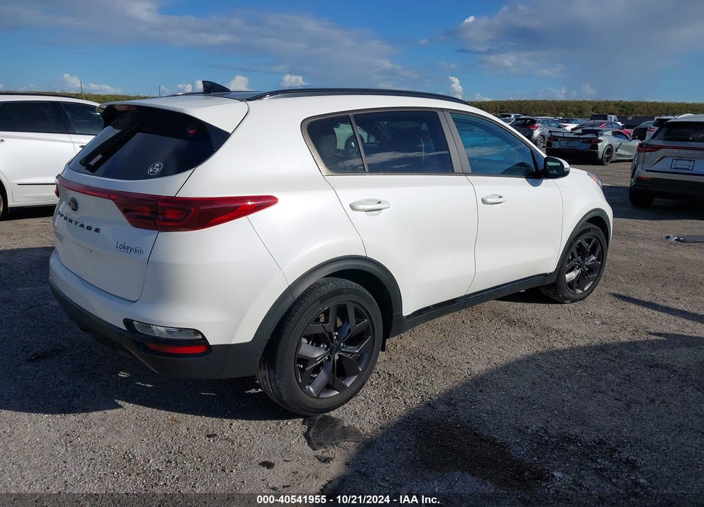 2022 KIA SPORTAGE NIGHTFALL EDITION VIN: KNDP63AC5N7980542