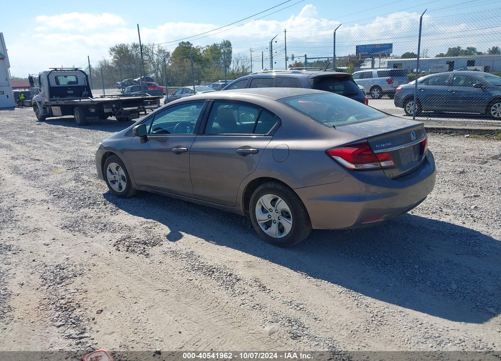 2015 HONDA CIVIC LX VIN: 19XFB2F59FE221910