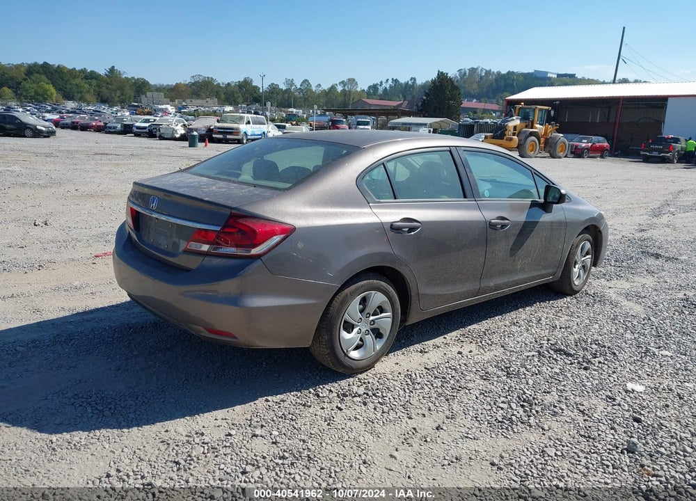 2015 HONDA CIVIC LX VIN: 19XFB2F59FE221910