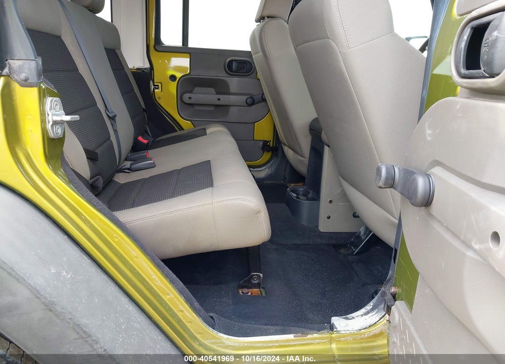 2008 ANGLER JEEP WR UNLIMITED X VIN: 1J4GA39188L580336