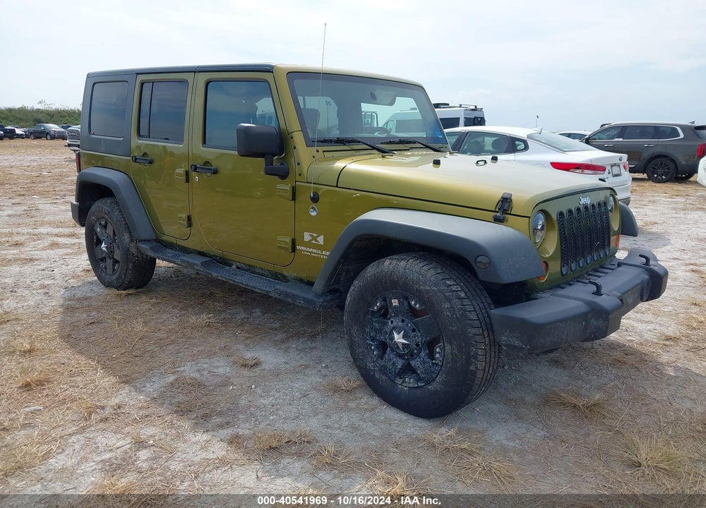 2008 ANGLER JEEP WR UNLIMITED X VIN: 1J4GA39188L580336