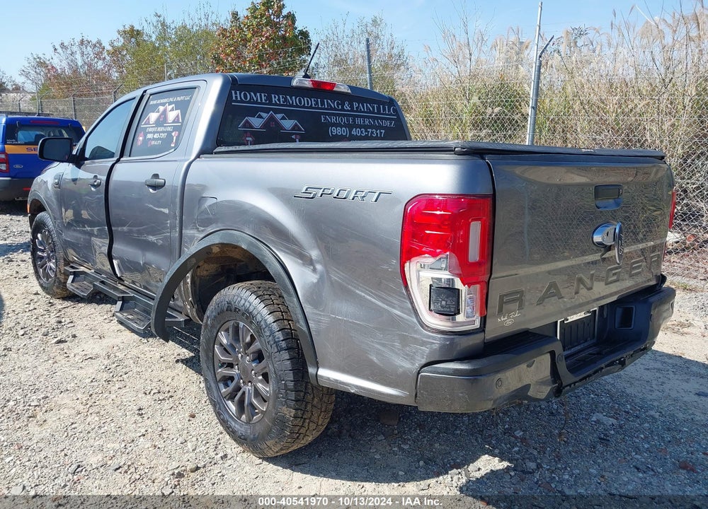 2021 FORD RANGER XLT VIN: 1FTER4EH4MLD04731
