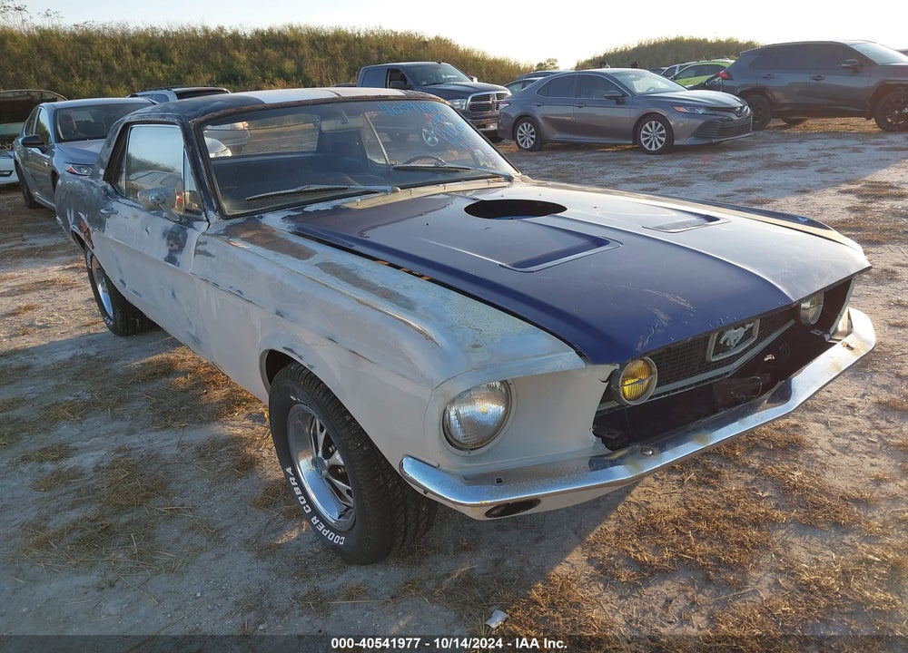 1968 FORD MUSTANG VIN: 8T01C180783