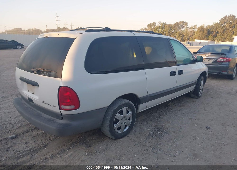 1998 DODGE GRAND CARAVAN SE VIN: 1B4GP44G7WB755603
