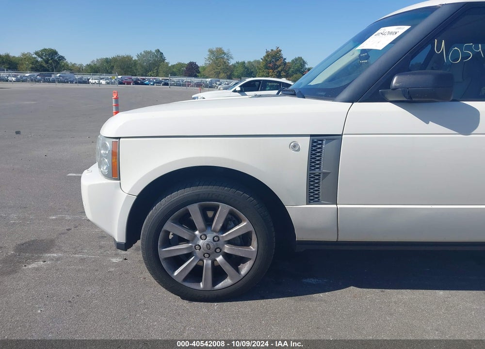 2008 LAND ROVER RANGE ROVER SUPERCHARGED VIN: SALMF13438A285165