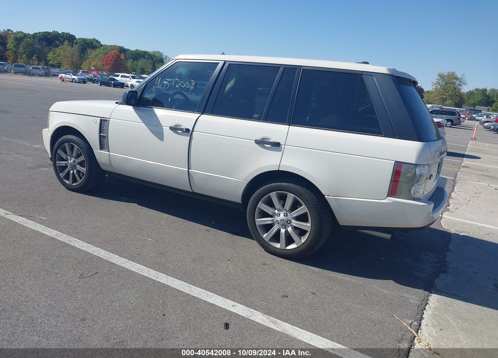 2008 LAND ROVER RANGE ROVER SUPERCHARGED VIN: SALMF13438A285165