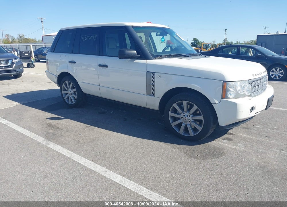 2008 LAND ROVER RANGE ROVER SUPERCHARGED VIN: SALMF13438A285165