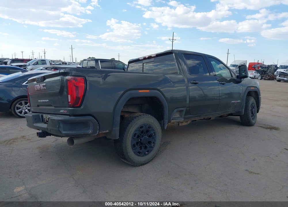 2022 GMC SIERRA 3500HD 4WD  STANDARD BED AT4 VIN: 1GT49VEY7NF263450