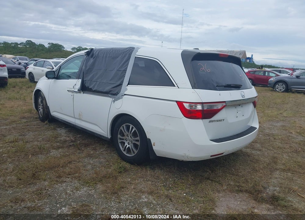 2013 HONDA ODYSSEY EX-L VIN: 5FNRL5H67DB042094
